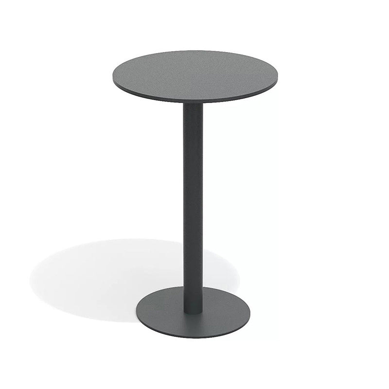 Industrial Round Bar Table Set 1/2/3 Pieces Metal Bar Table Set for Outdoor