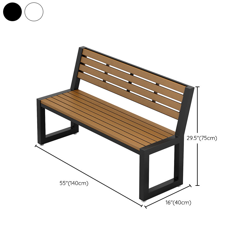 Modern Style 1/2/4 Pieces Rectangular Picnic Table Reclaimed Wood Patio Dining Table
