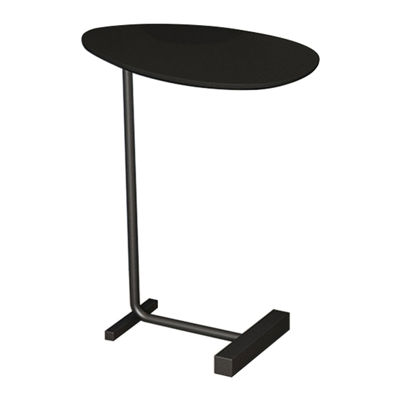 23.6inch Tall Modern C Corner Table Solid Wood Side End Table