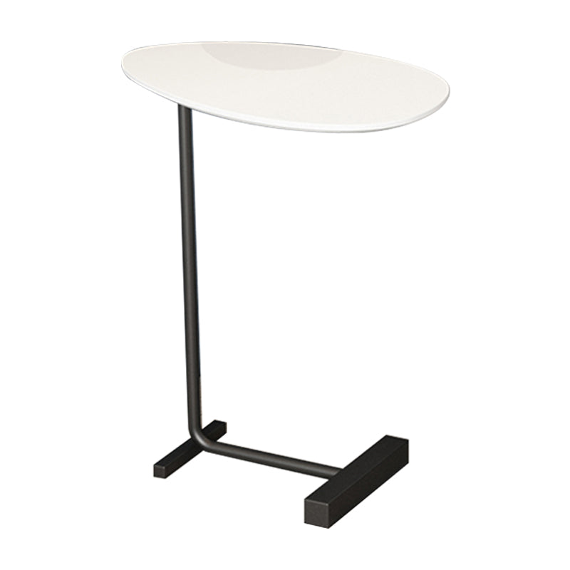 23.6inch Tall Modern C Corner Table Solid Wood Side End Table