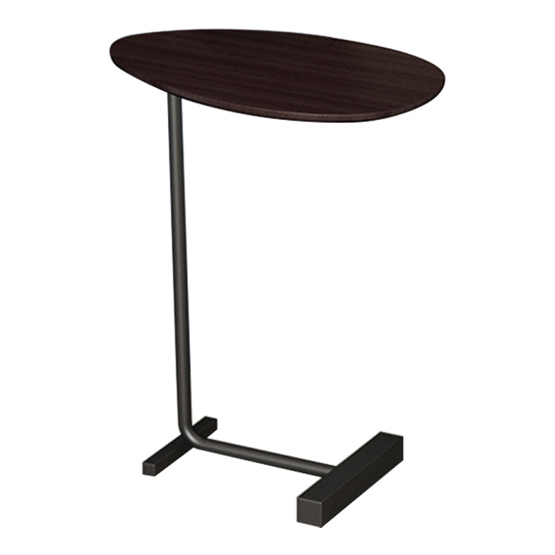 23.6inch Tall Modern C Corner Table Solid Wood Side End Table