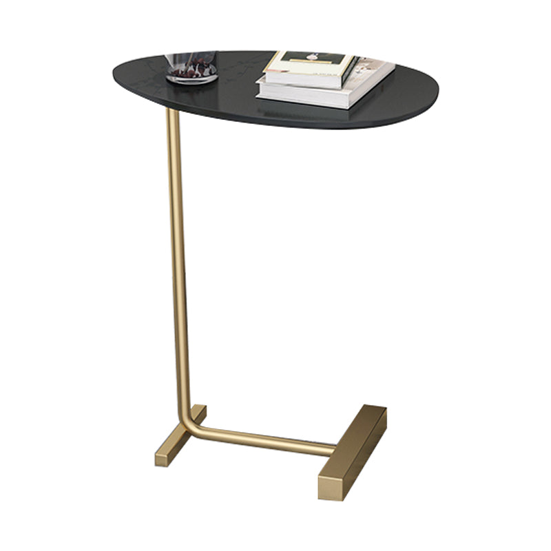 23.6inch Tall Modern C Corner Table Solid Wood Side End Table
