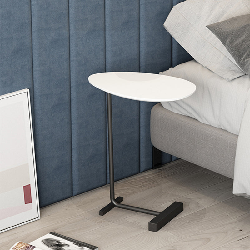 23.6inch Tall Modern C Corner Table Solid Wood Side End Table