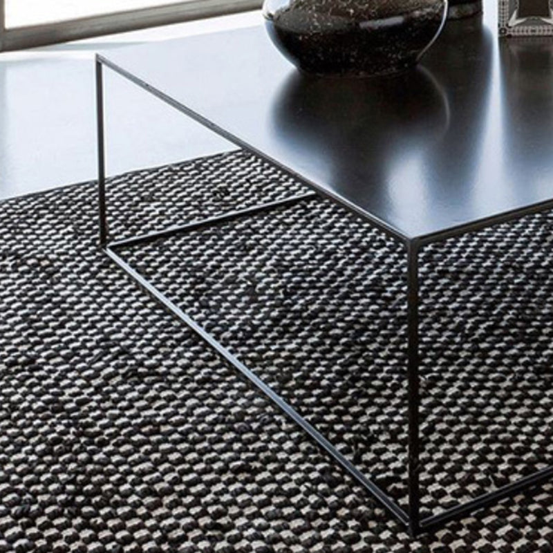 Frame Base Coffee Table Extendable Square Metal Cocktail Table