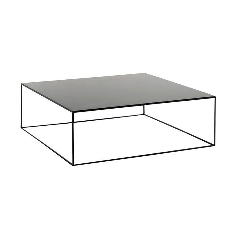 Frame Base Coffee Table Extendable Square Metal Cocktail Table