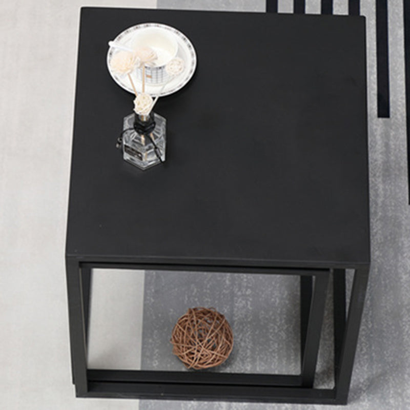 Frame 2 Nesting Coffee Table Mid-Century Metal Square Cocktail Table
