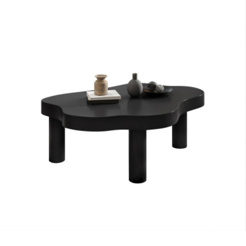 Nordic Coffee Table 3 Legs Solid Wood Geometric Single Coffee Table