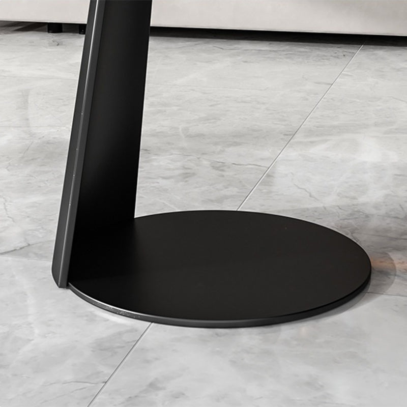 Glam Cocktail Table Pedestal/3 Legs Slate Round Single Coffee Table