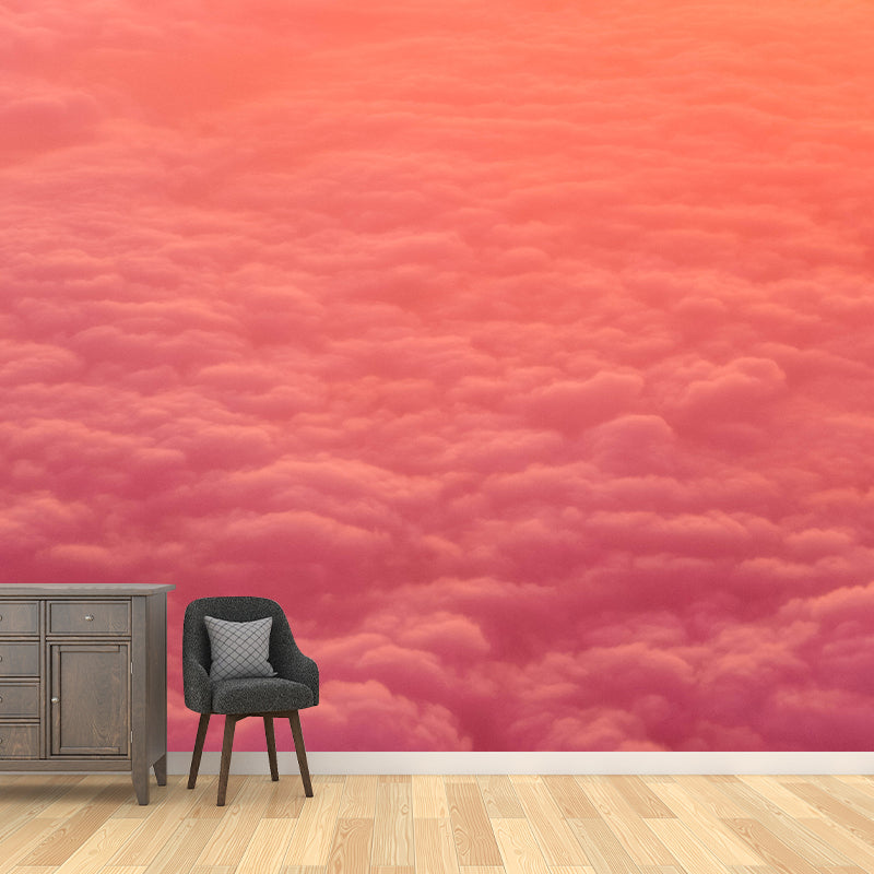 Modern Style Mural Wallpaper Fantastic Sky Environment Friendly Bedroom Wall Mural