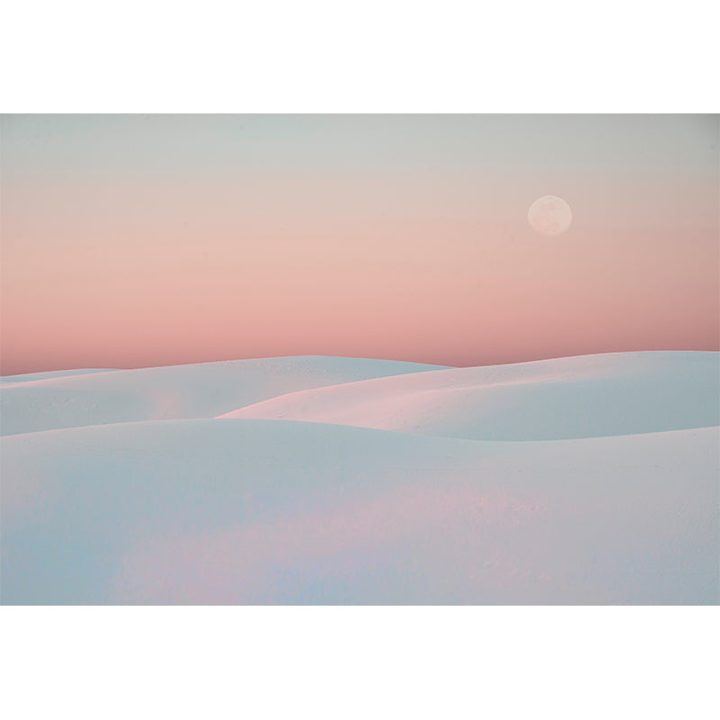 Photography Stain Resistant Mural Wallpaper Desert Scenery Sleeping Room Wall Mural