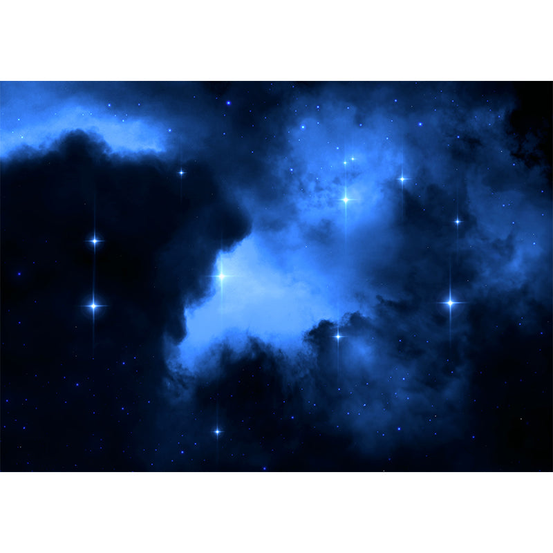 Photography Environment Friendly Mural Wallpaper Mysterious Starry Sky Bedroom Wall Mural