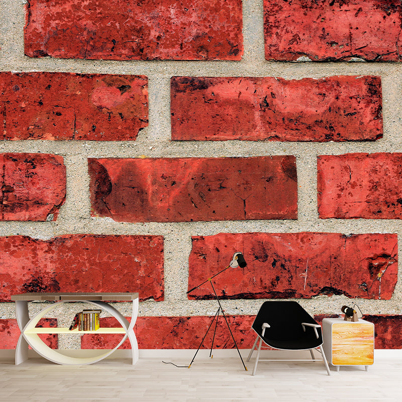 Brick Wall Environmental Mural Wallpaper Photography Indoor Wall Mural