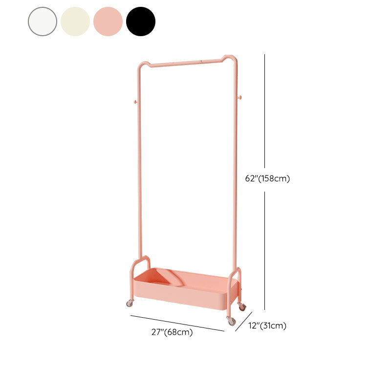 Modern Style Coat Rack Metal Frame Free Standing Hooks Design Coat Rack