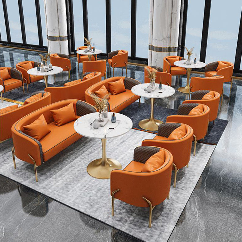 Modern Style Sintered Stone Dining Table Set White 1/2/4/5 Pieces Dining Set for Home Use