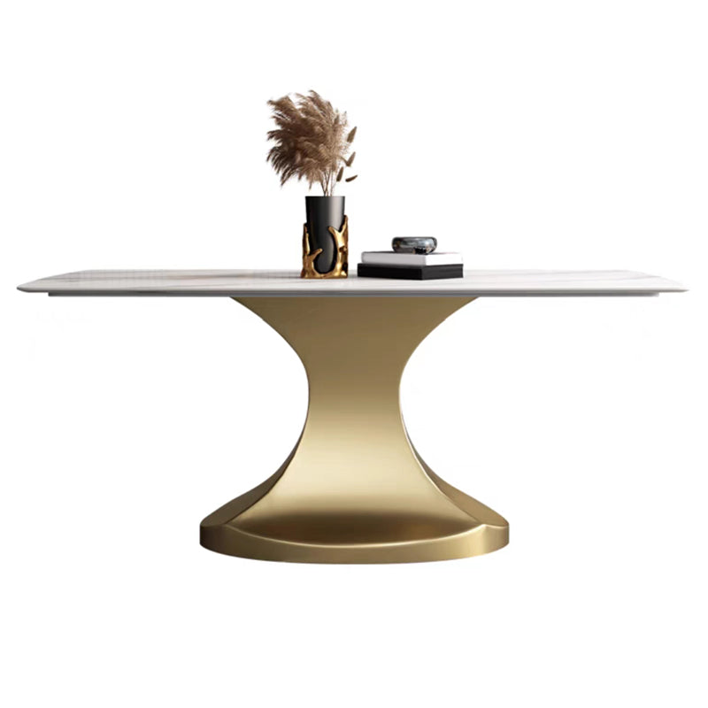 Designer Style 1/4/5/6/7 Pieces Rectangle Dining Set Sintered Stone Top Dinette Table Set