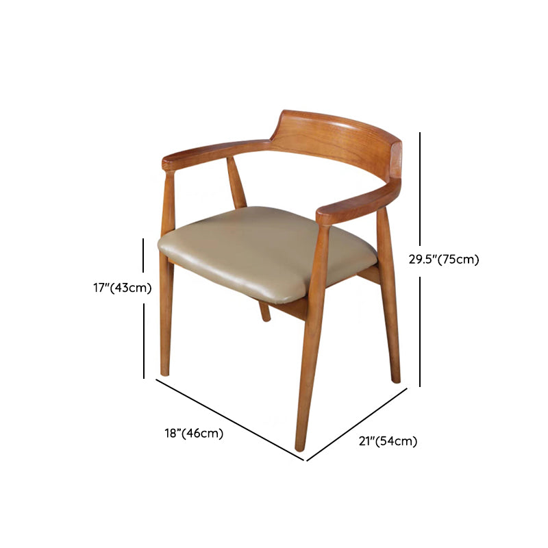 1/2/4/9 Pieces Modern Dining Set Solid Wood Round Table with Wooden Chairs