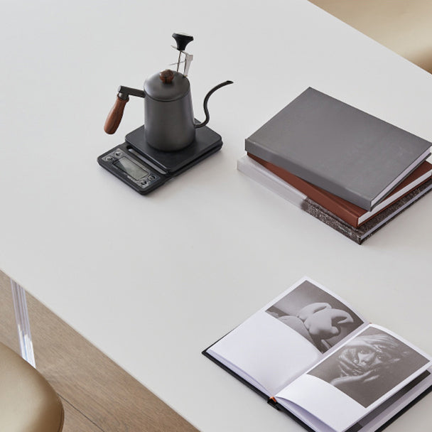 1/4/5 Pieces Modern Rectangle Dining Set Sintered Stone Top Dinette Table Set