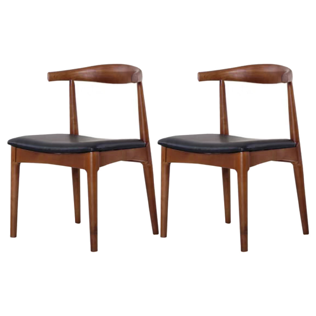 1/2/3/5 Pieces Rectangle Dining Set Solid Wood Dining Table with Wooden Chairs