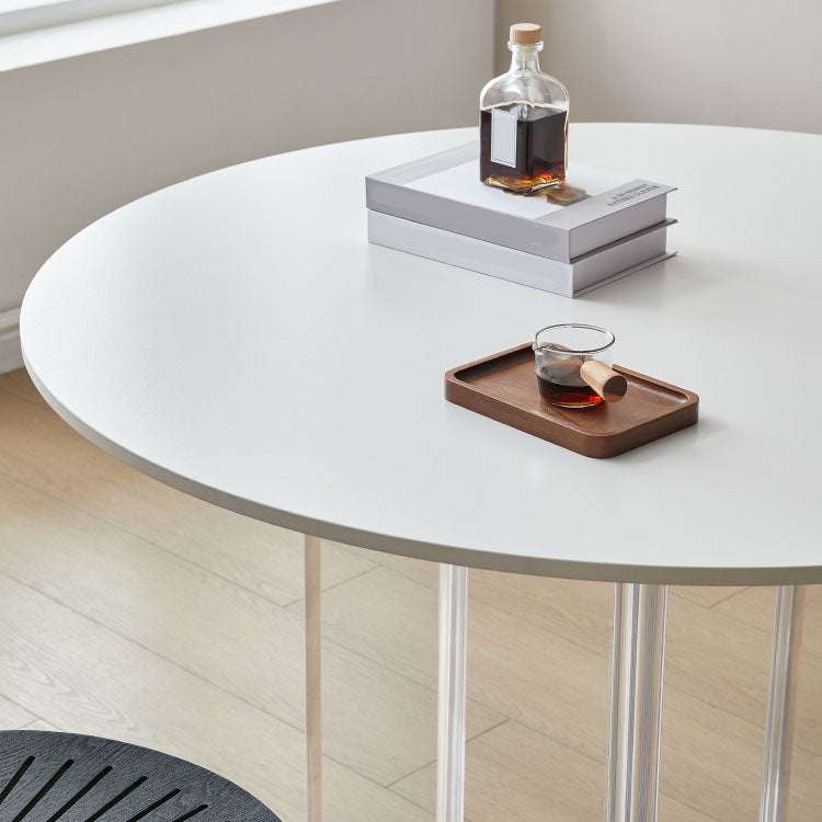 Round Dining Table Set 1/2/3 Pcs ModernSintered Stone Top Table with Chairs