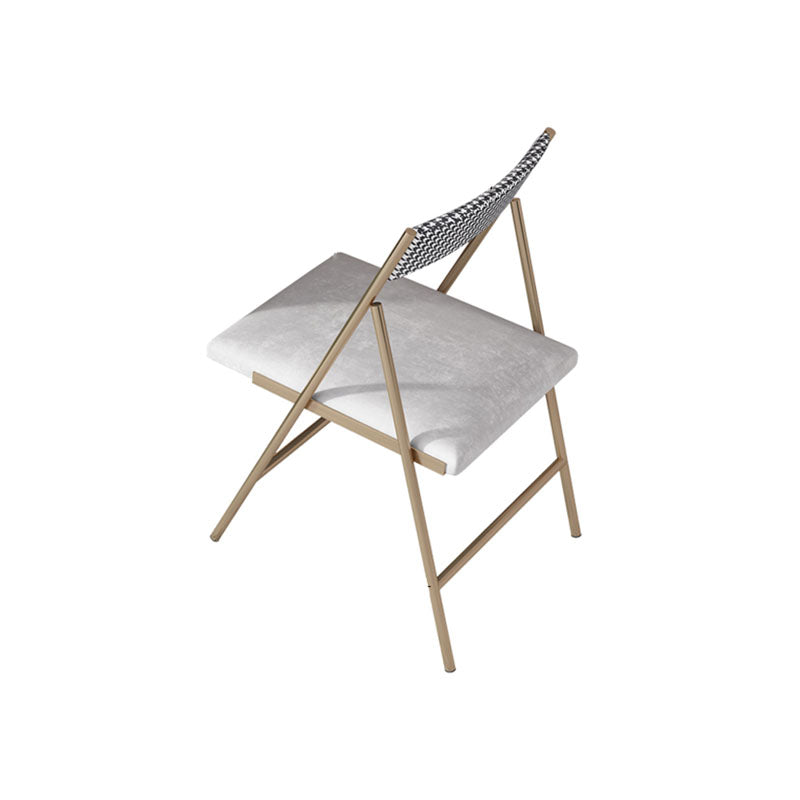 Modern Dining Set 1/3/5 Pcs Folding Table with Dining Upholstered Chairs