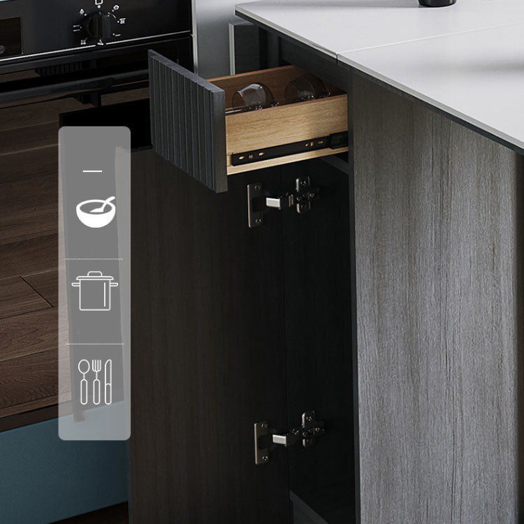 Modern Furniture Dining Set 1/3/5 Pcs Folding Table with Dining Upholstered Chairs