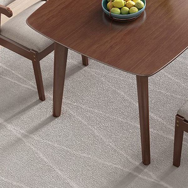 Traditional Dining Table Set 1/2/5/7 Pcs Solid Wood Dining Table and Cow Horn Chairs