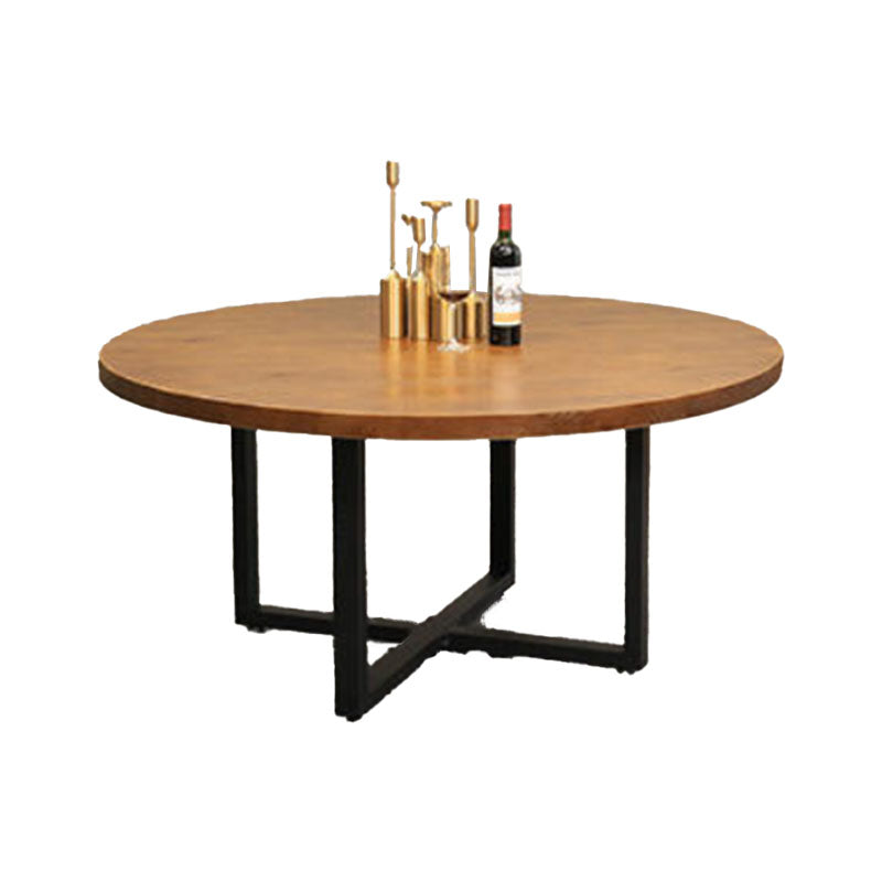 Modern 1/5/7 Pieces Dining Set Round Pine Wood Dining Table for Dining Room Kitchen