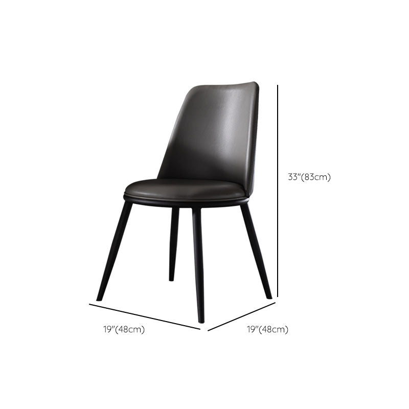 Modern Dining Table Set 1/4 Pcs Sintered Stone Dining Table with Faux Leather Chairs