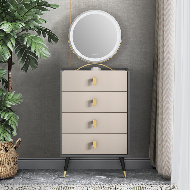 13.65-inch Width Dresser Glam Storage Chest with 4/5 Drawers