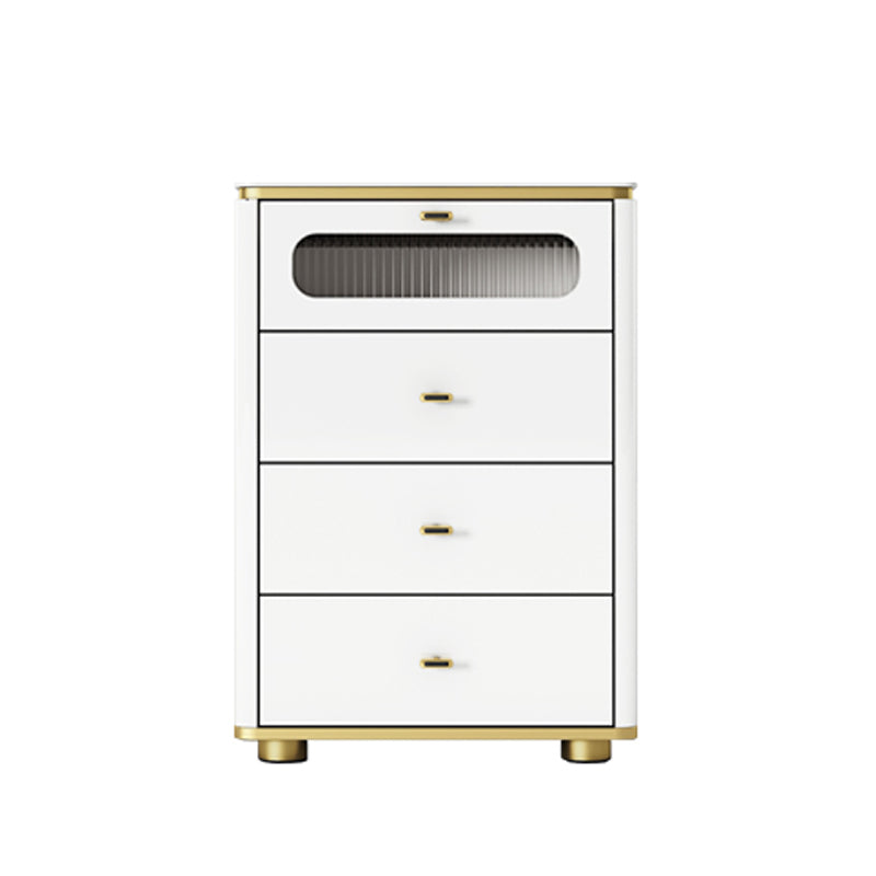 Glam Storage Chest Dresser Stone Storage Chest with 3/4/5 Drawers