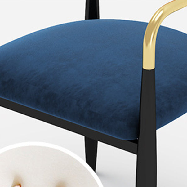 Black Stone Top Dinette Set with Metal Base 1/5 Pieces Modern Round Dining Table Set