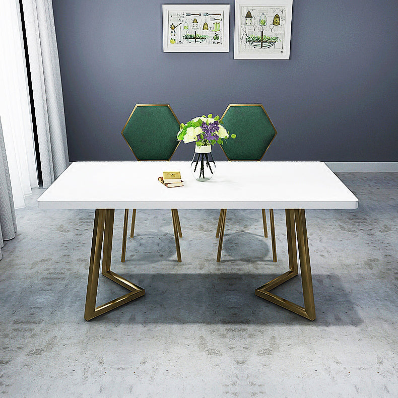 Solid Wood Dining Set with Velvet Chairs 1/3/5/7 Pieces Dinette Set for Home