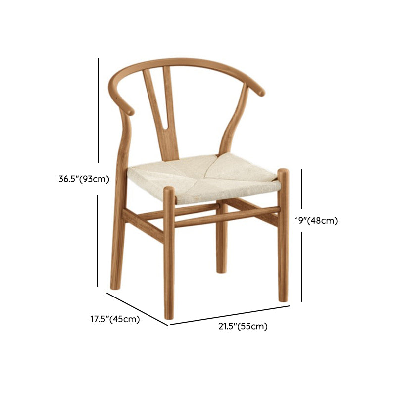 Wood Top Dining Table Set with Acrylic Base 1/4/5 Pieces Brown Dinette Set for Kitchen