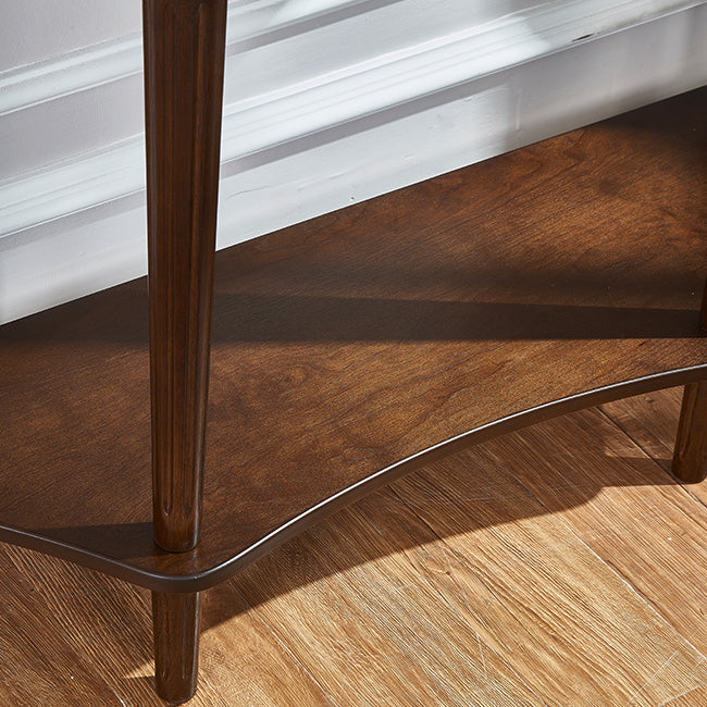 Mid-Century Modern Console Table Antique Finish Console Sofa Table