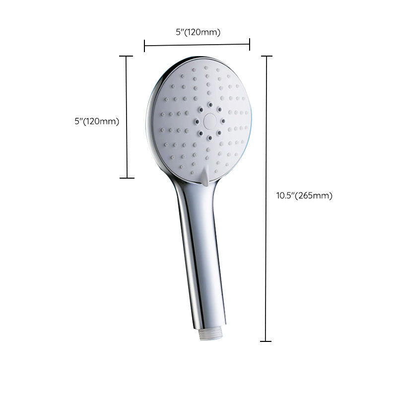 Modern Metal Handheld Shower Head Home Adjustable Spray Pattern Hand Shower