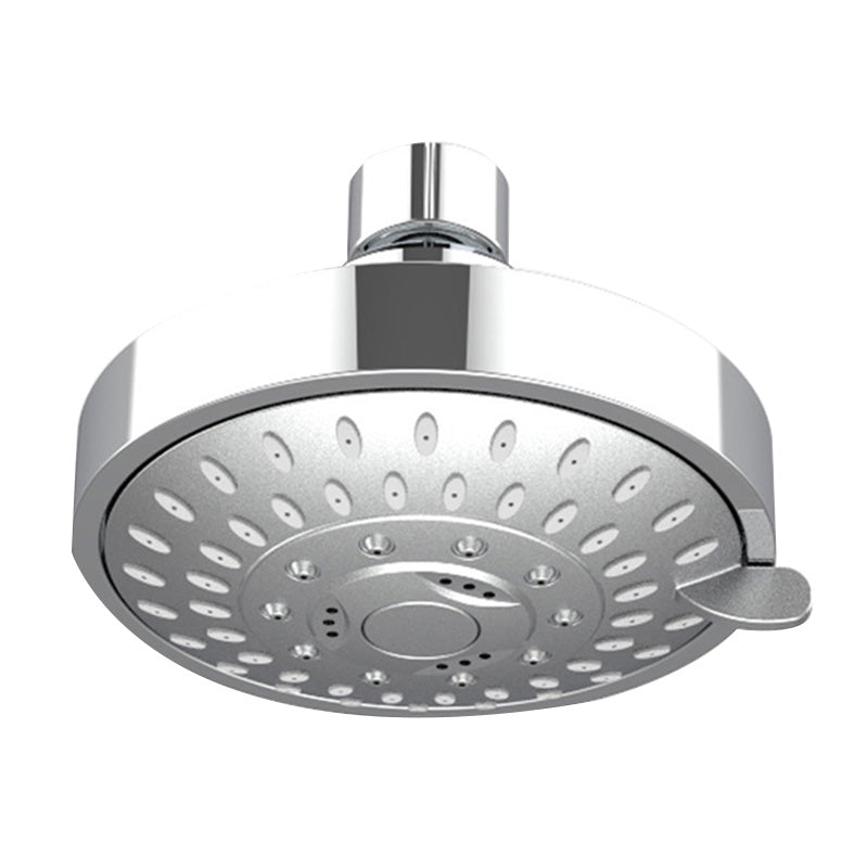 Wall Mounted Metal Shower Head Modern Round Fixed Shower Head