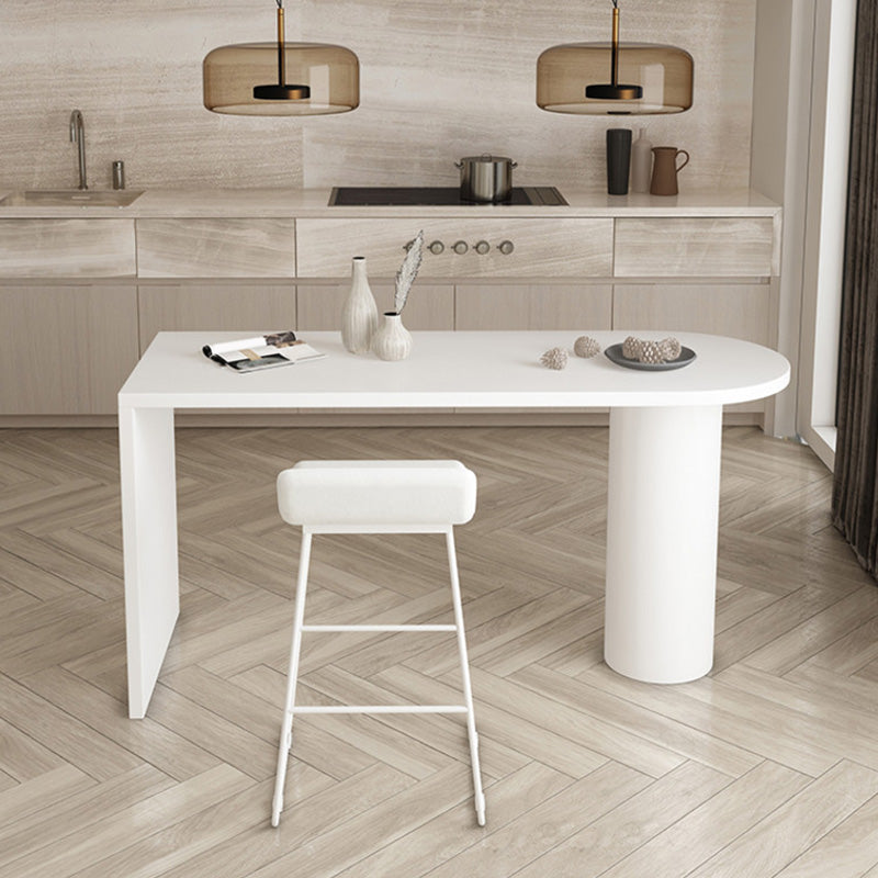 Contemporary Bar Table Solid Wood Specialty Pub Table for Indoor