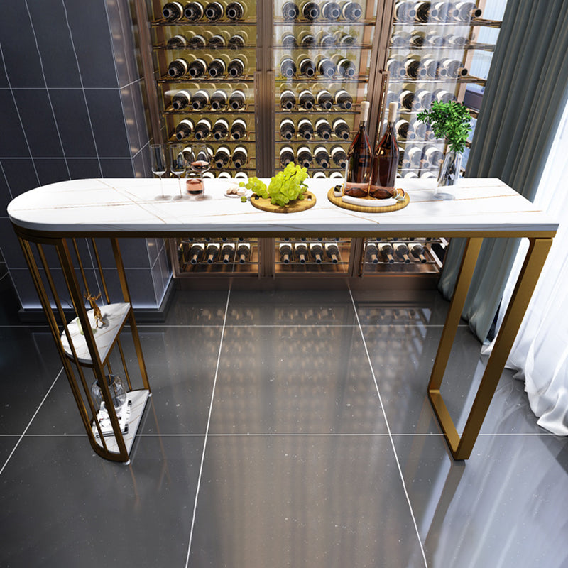 Modern Bar Table Bar Height Specialty Pub Table for Indoor and Breakroom