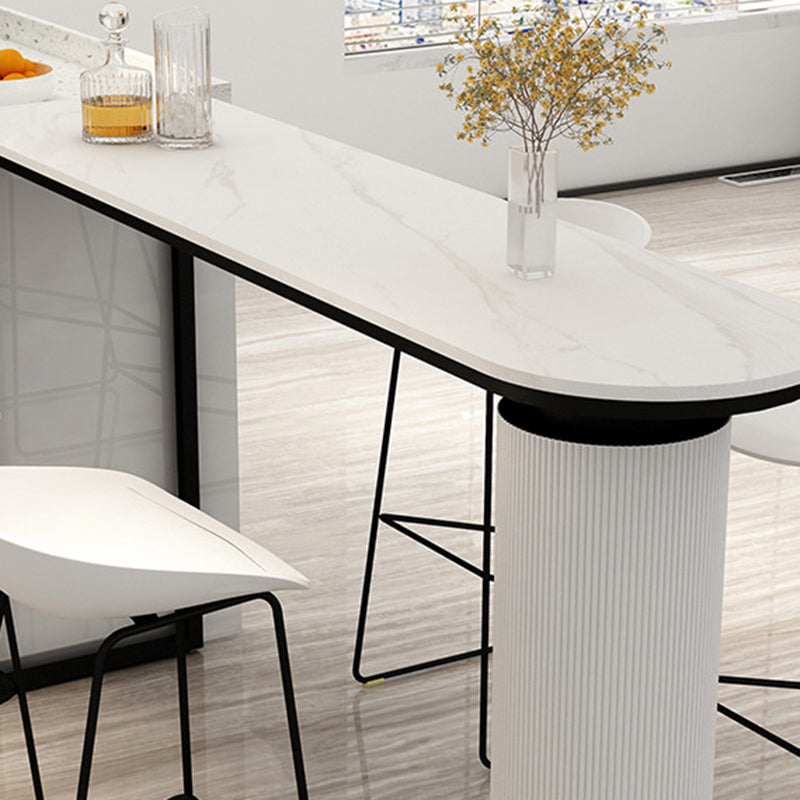 Specialty Bar Table Bar Height Contemporary Pub Table for Indoor