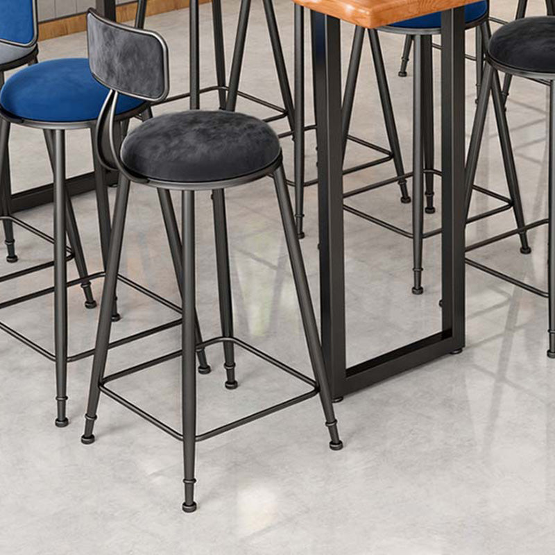 Modern Bar-height Table with Black Base 41.3-inch Height Table Base Bar Table