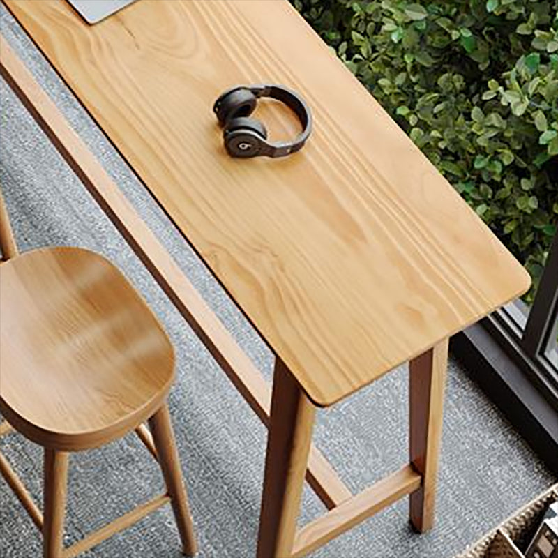 Modern Style Wood Bar Counter Table Rectangle Bar Counter Table for Home