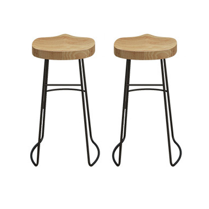 Contemporary Style 1/2/4/5 Pieces Bar Table Set Rectangle Bar Table with Wooden Stools