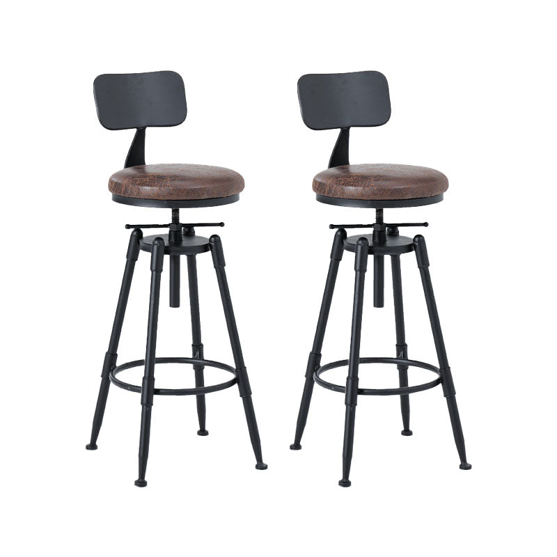 Contemporary Bar Stool and Table Set 1/2/4/5 Pieces Table and Stool Set