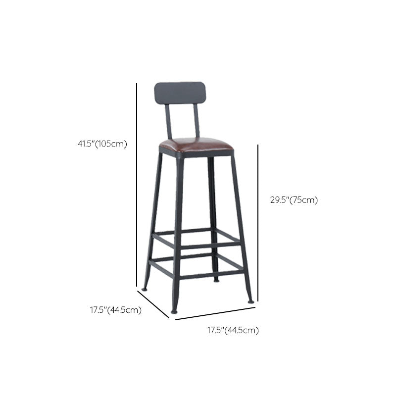 Contemporary Bar Stool and Table Set 1/2/4/5 Pieces Table and Stool Set