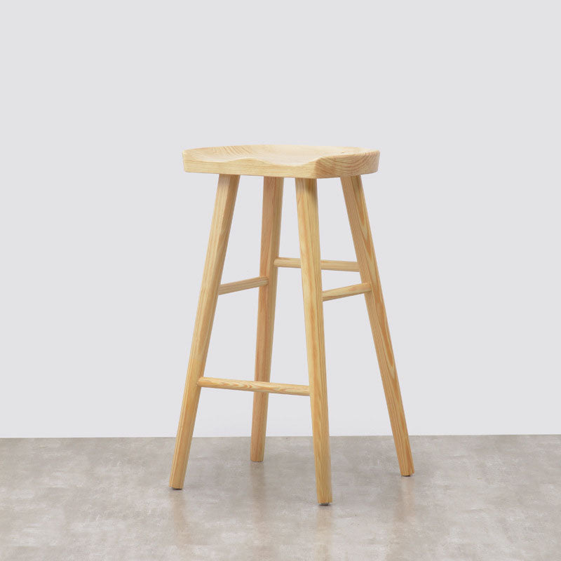 Modern Style Fixed Table Set 1/2 Pieces Solid Wood Rectangle Counter Set