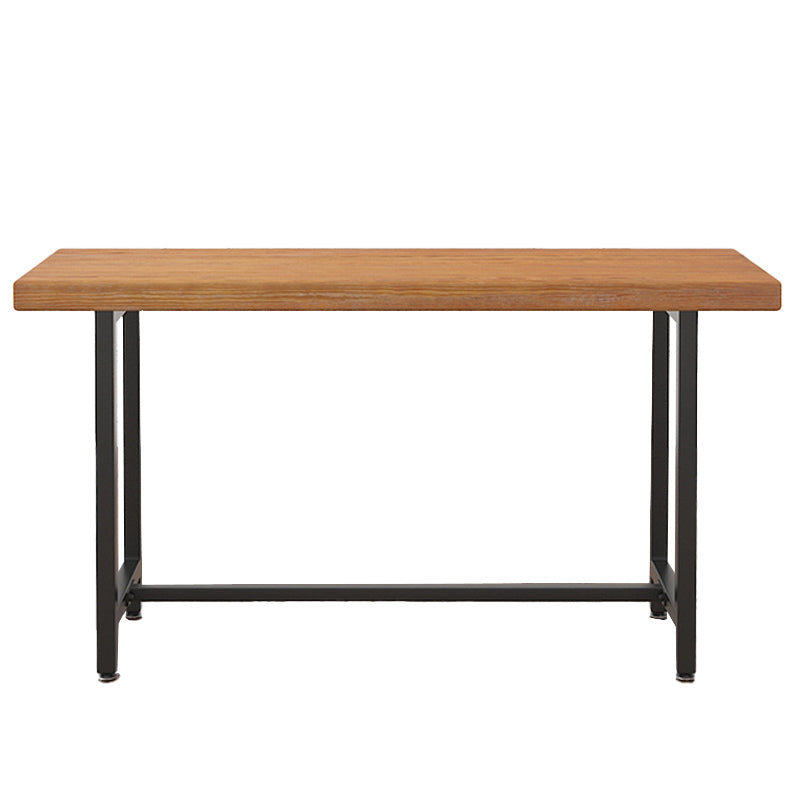 Modern Bar Table Set 1/6 Pieces Solid Wood Counter Height Set for Indoor