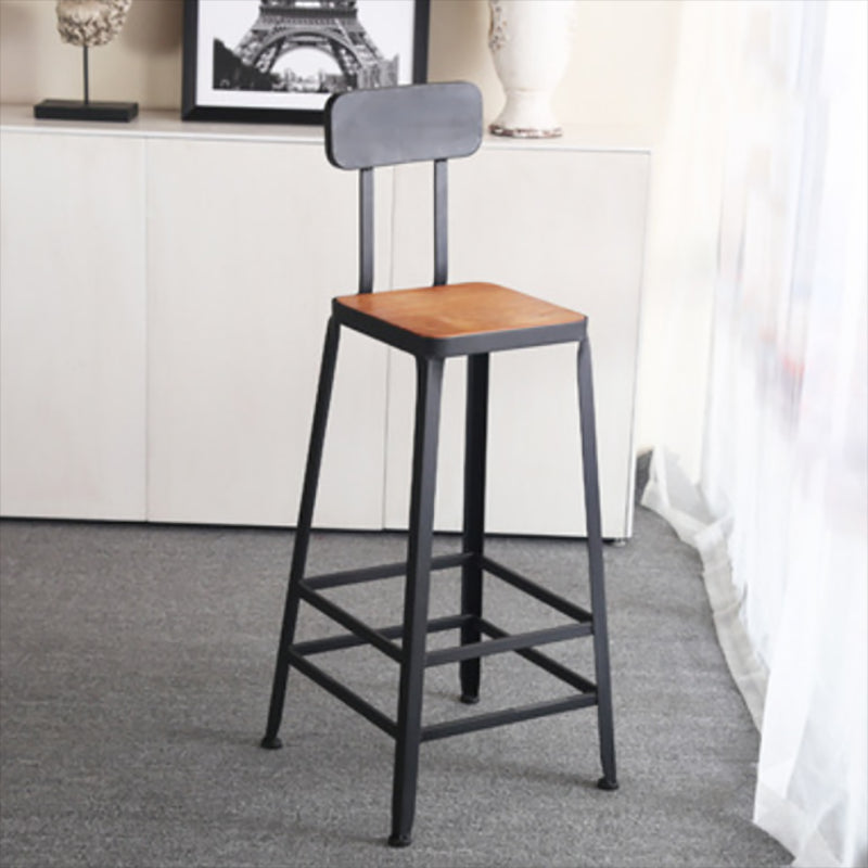 Modern Bar Table Set 1/6 Pieces Solid Wood Counter Height Set for Indoor