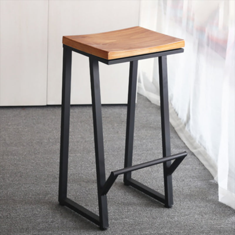 Modern Bar Table Set 1/6 Pieces Solid Wood Counter Height Set for Indoor