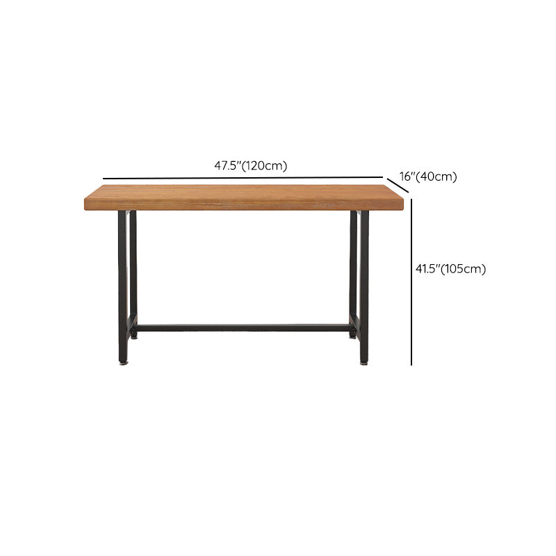 Modern Bar Table Set 1/6 Pieces Solid Wood Counter Height Set for Indoor
