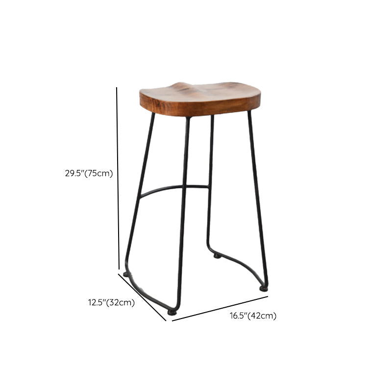 Modern Bar Table Set 1/6 Pieces Solid Wood Counter Height Set for Indoor